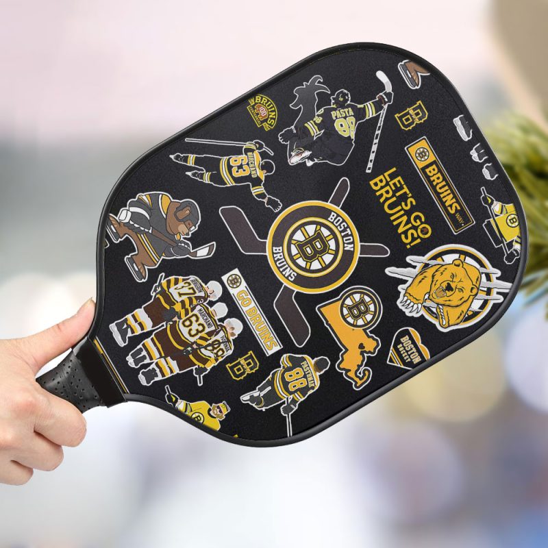 Boston Bruins Personalized Pickleball Paddle