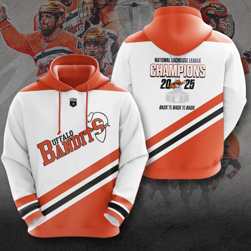 Buffalo Bandits Champion 2025 Unisex Performance Hoodie GNS1561