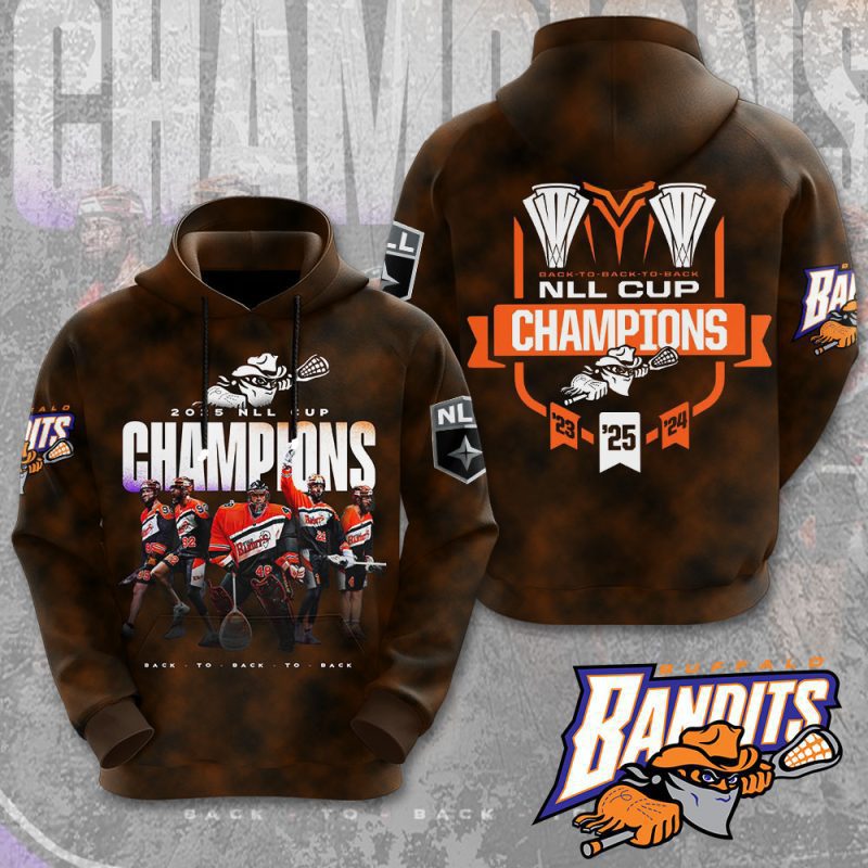 Buffalo Bandits Champion 2025 Unisex Performance Hoodie GNS1564
