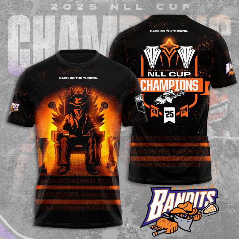 Buffalo Bandits Performance Champion 2025 Unisex Performance T-Shirt GNS1056