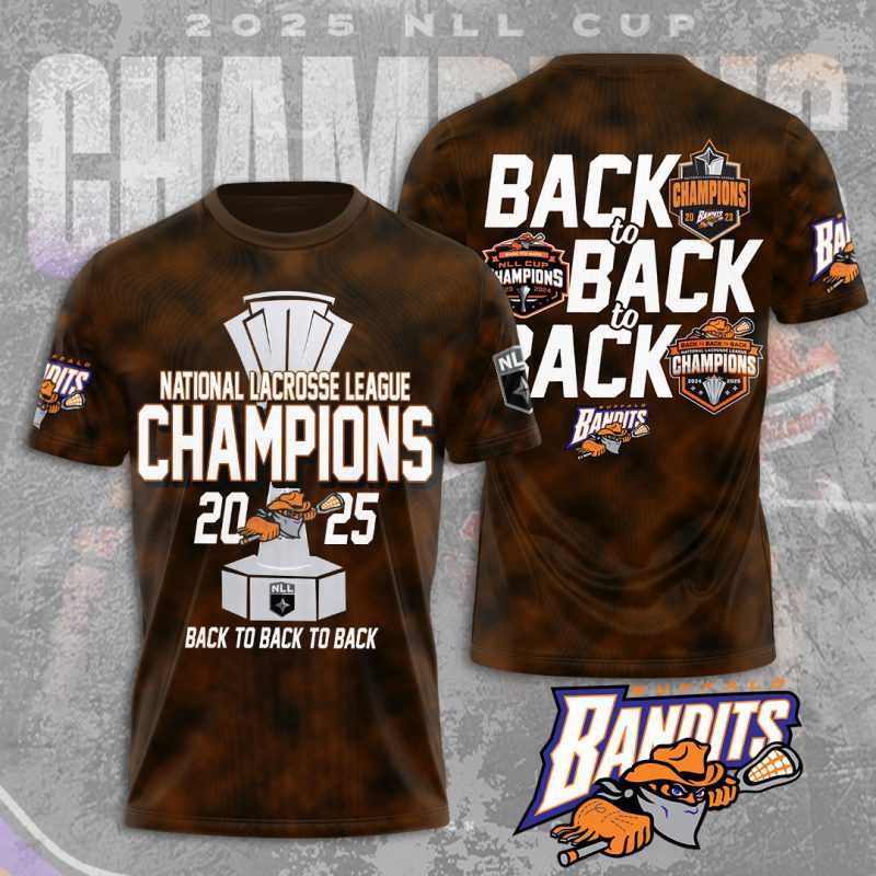 Buffalo Bandits Performance Champion 2025 Unisex Performance T-Shirt GNS1057
