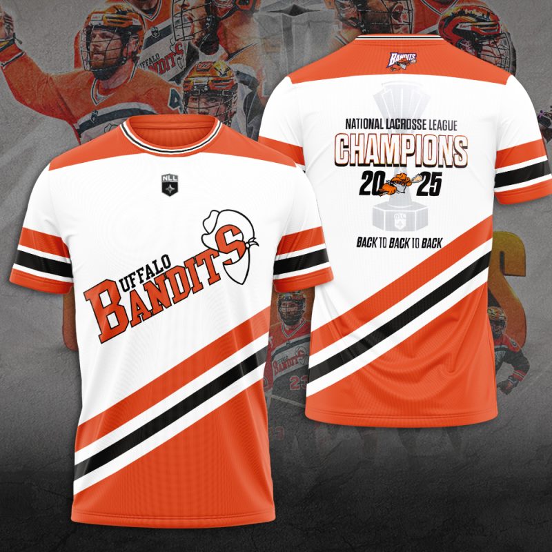 Buffalo Bandits Performance Champion 2025 Unisex Performance T-Shirt GNS1064
