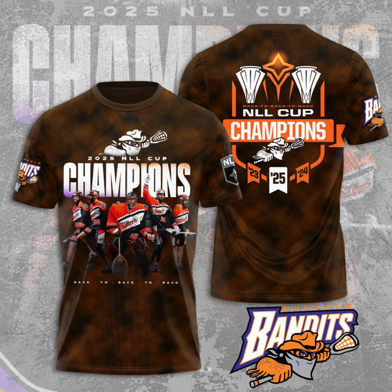 Buffalo Bandits Performance Champion 2025 Unisex Performance T-Shirt GNS1069