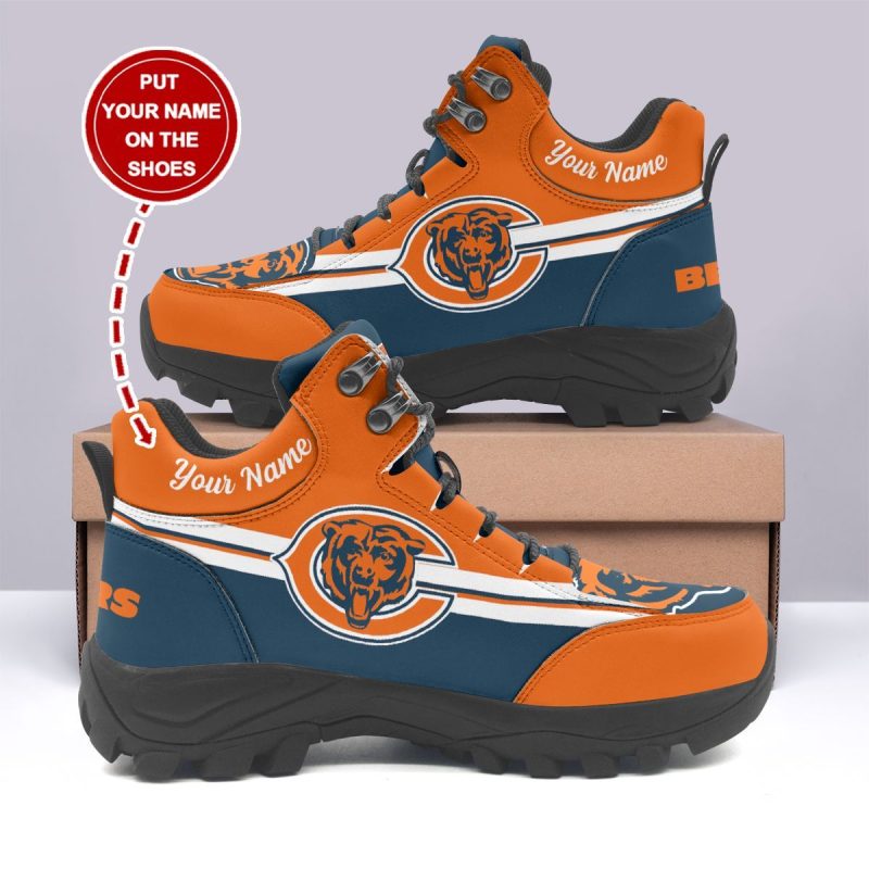 Chicago Bears Personalized Hiking Shoes Waterproof Trekking Sneakers AHK1037