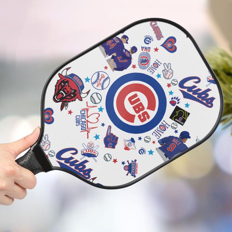 Chicago Cubs Personalized Pickleball Paddle