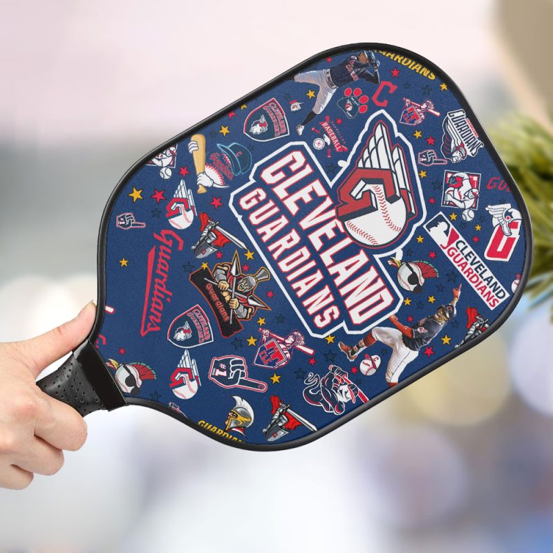 Cleveland Guardians Personalized Pickleball Paddle