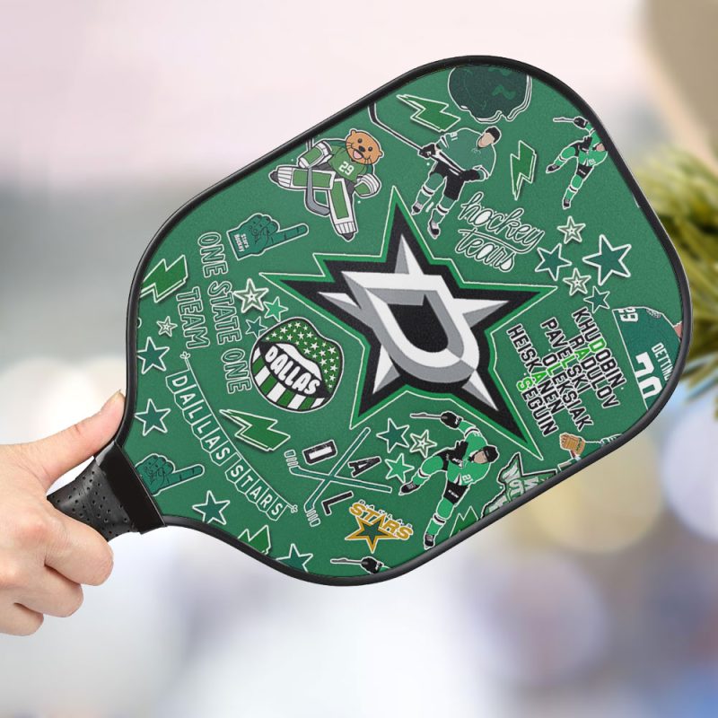 Dallas Stars Personalized Pickleball Paddle