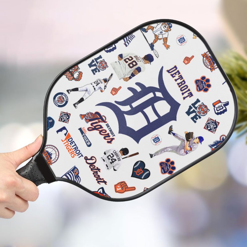 Detroit Tigers Personalized Pickleball Paddle