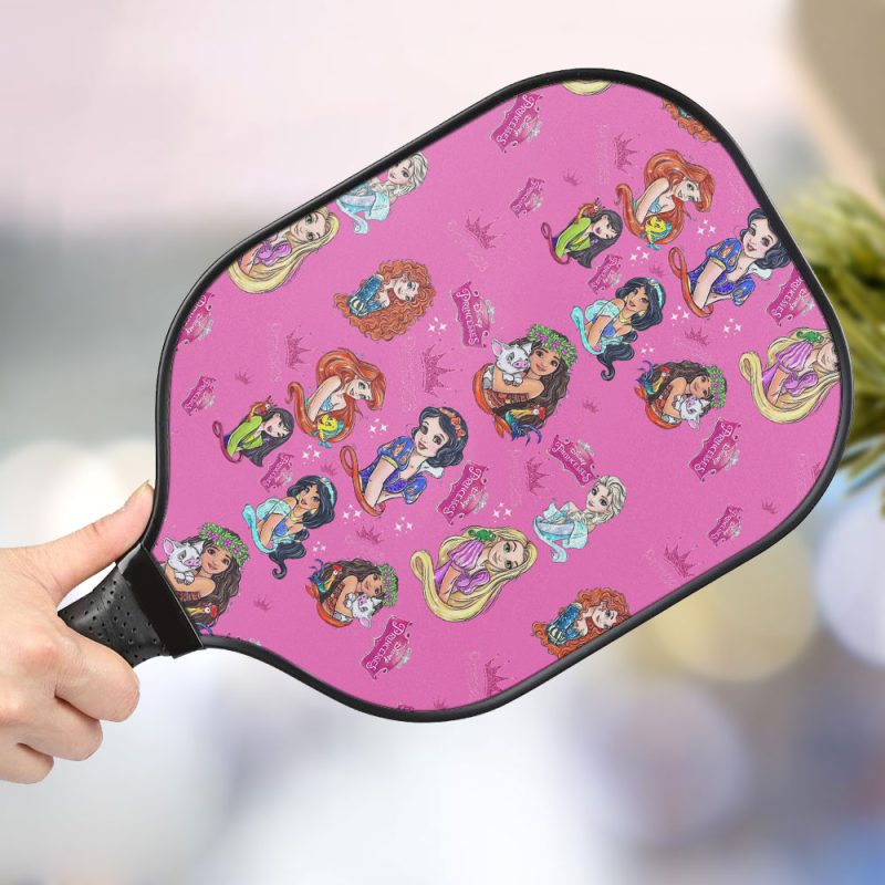 Disney Princesses Personalized Pickleball Paddle