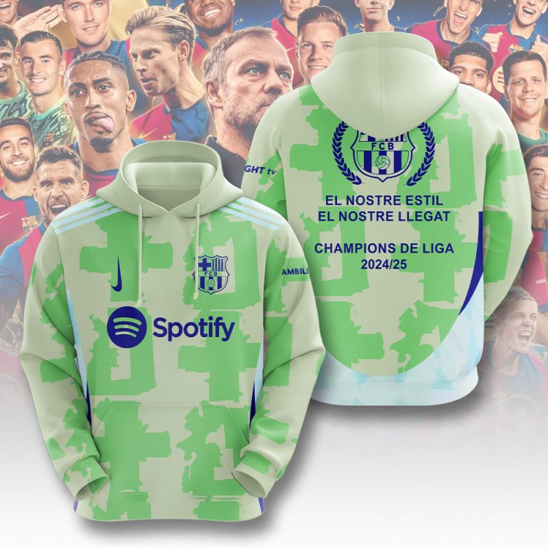 FC Barcelona 3D Hoodies GNS1708