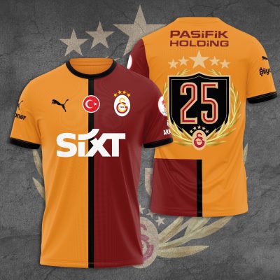 Galatasaray S.K. Performance Champion 2025 Unisex Performance T-Shirt GNS1150