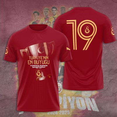 Galatasaray S.K. Performance Champion 2025 Unisex Performance T-Shirt GNS1496