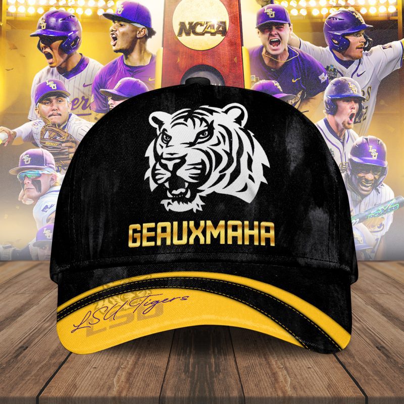 LSU Tigers Baseball NCAA National Champion 2025 College World Series Winner Classic Cap GNC6074