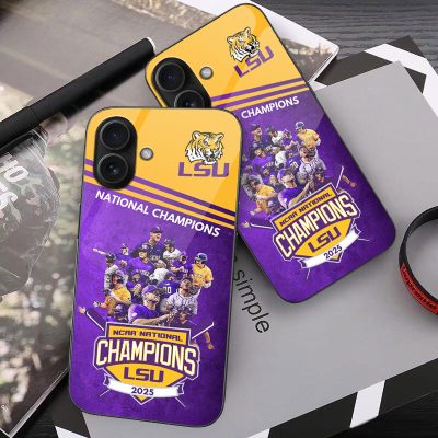 LSU Tigers Baseball NCAA National Champion 2025 College World Series Winner Phone Case GNC6047
