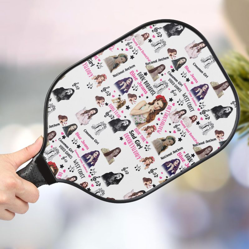 Lana Del Rey Personalized Pickleball Paddle