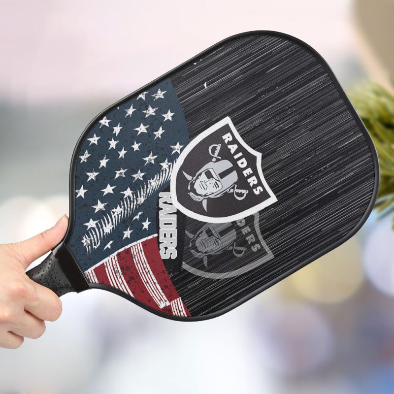 Las Vegas Raiders Personalized Pickleball Paddle