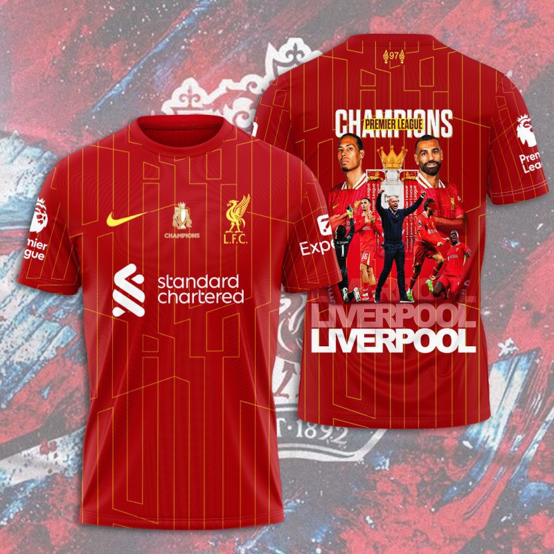 Liverpool FC Performance Champion 2025 Unisex Performance T-Shirt GNS1093
