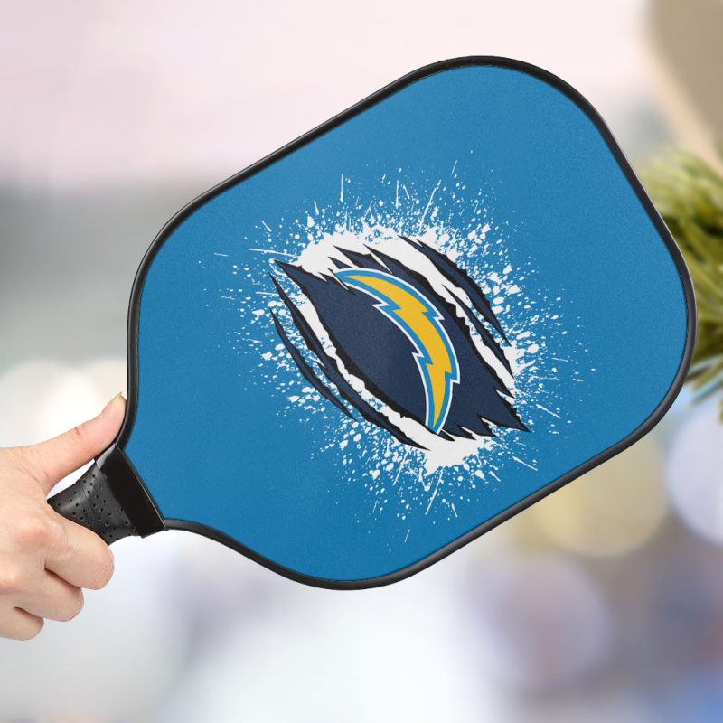 Los Angeles Chargers Personalized Pickleball Paddle