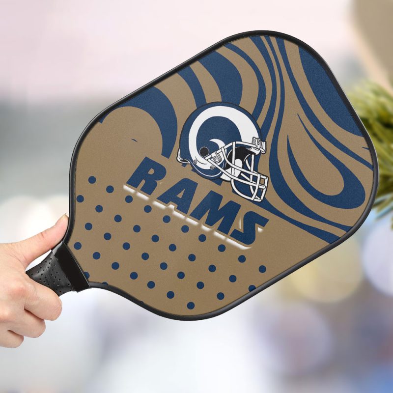 Los Angeles Rams Personalized Pickleball Paddle