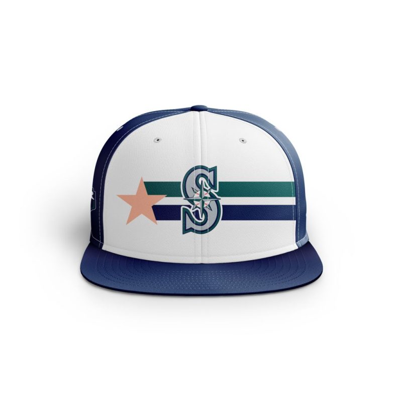 MLB Seattle Mariners Personalized 2024 Workout Day Snapback