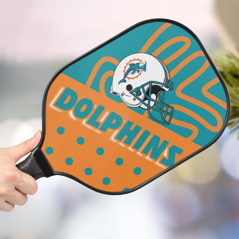 Miami Dolphins Personalized Pickleball Paddle