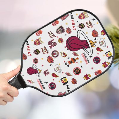 Miami Heat Personalized Pickleball Paddle