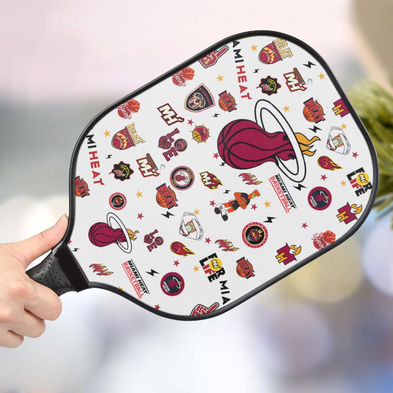 Miami Heat Personalized Pickleball Paddle