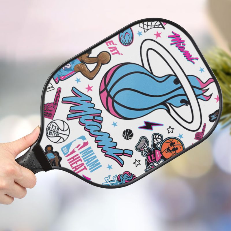 Miami Heat Personalized Pickleball Paddle
