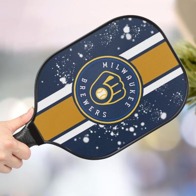 Milwaukee Brewers Personalized Pickleball Paddle