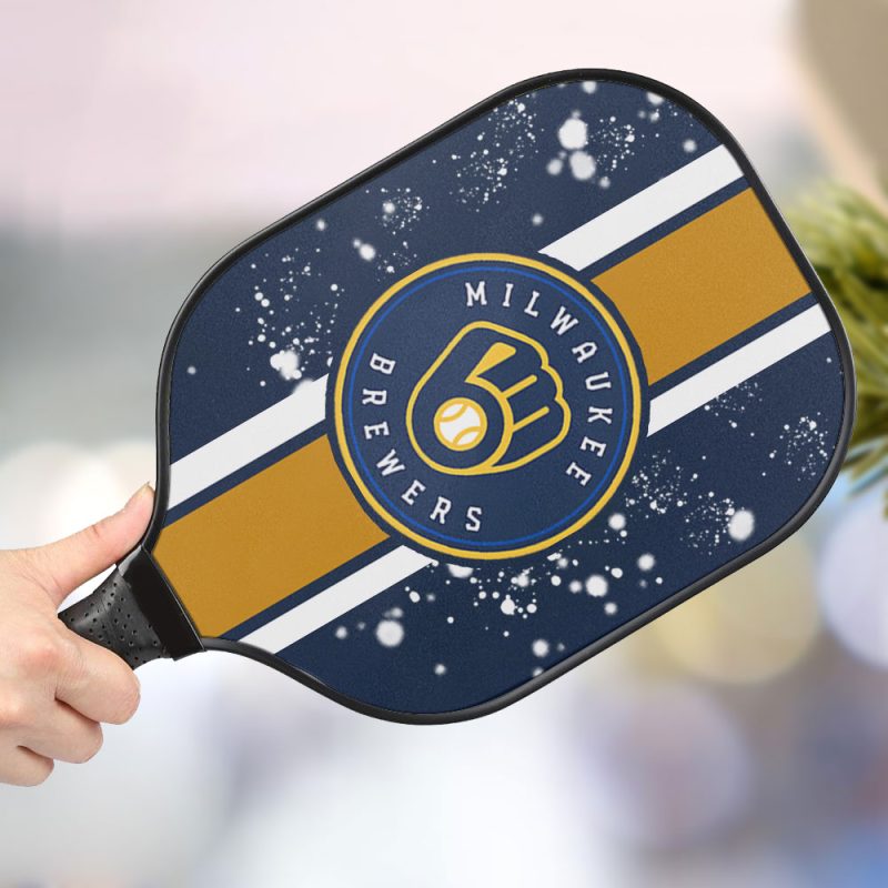 Milwaukee Brewers Personalized Pickleball Paddle