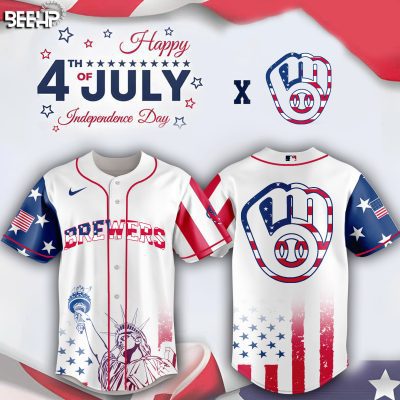 Milwaukee Brewers Special Independence Day 2025 Baseball Jersey