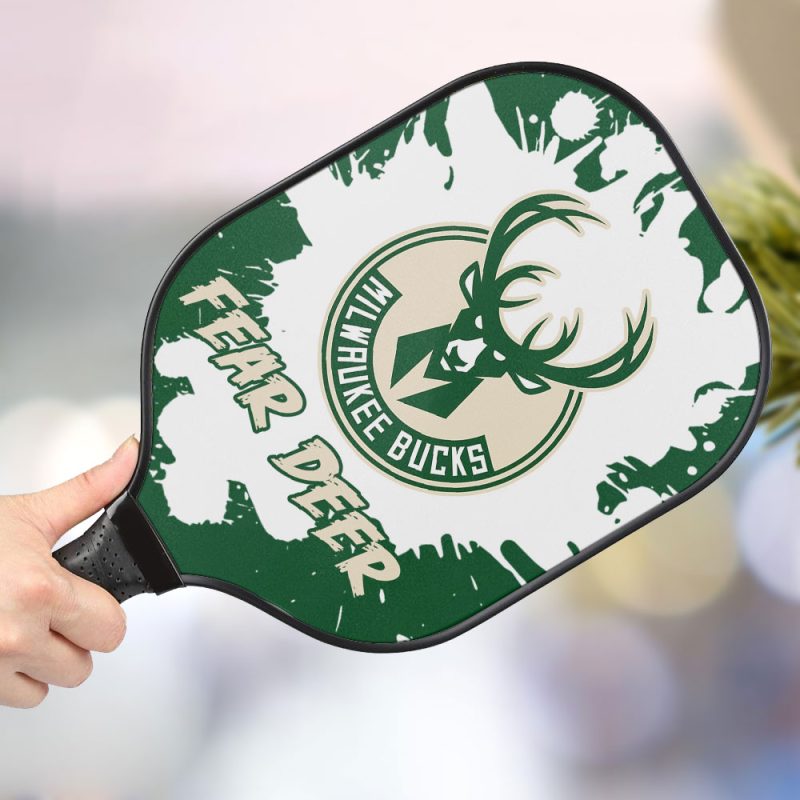 Milwaukee Bucks Personalized Pickleball Paddle
