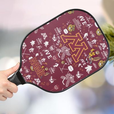 Minnesota Golden Gophers Personalized Pickleball Paddle