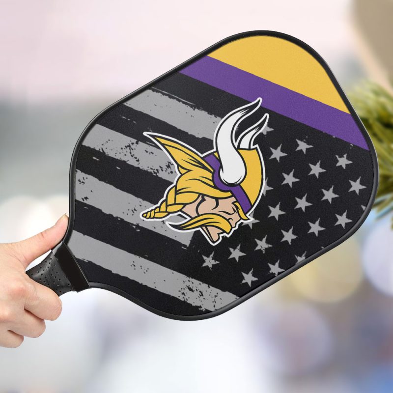 Minnesota Vikings Personalized Pickleball Paddle