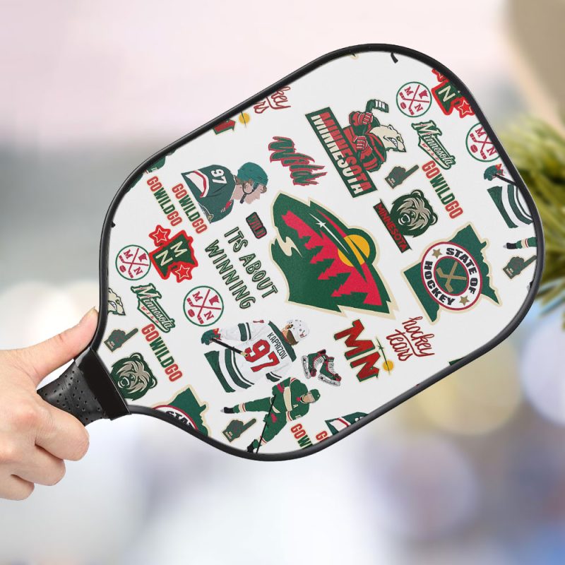 Minnesota Wild Personalized Pickleball Paddle