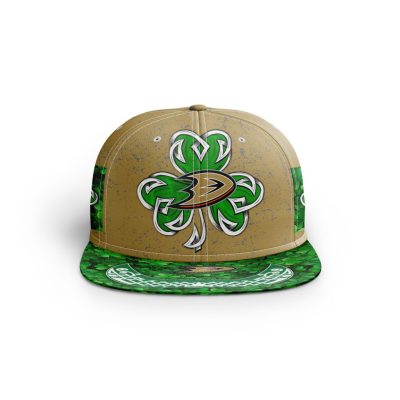 NHL Anaheim Ducks Special Snapback For St.Patrick's Day