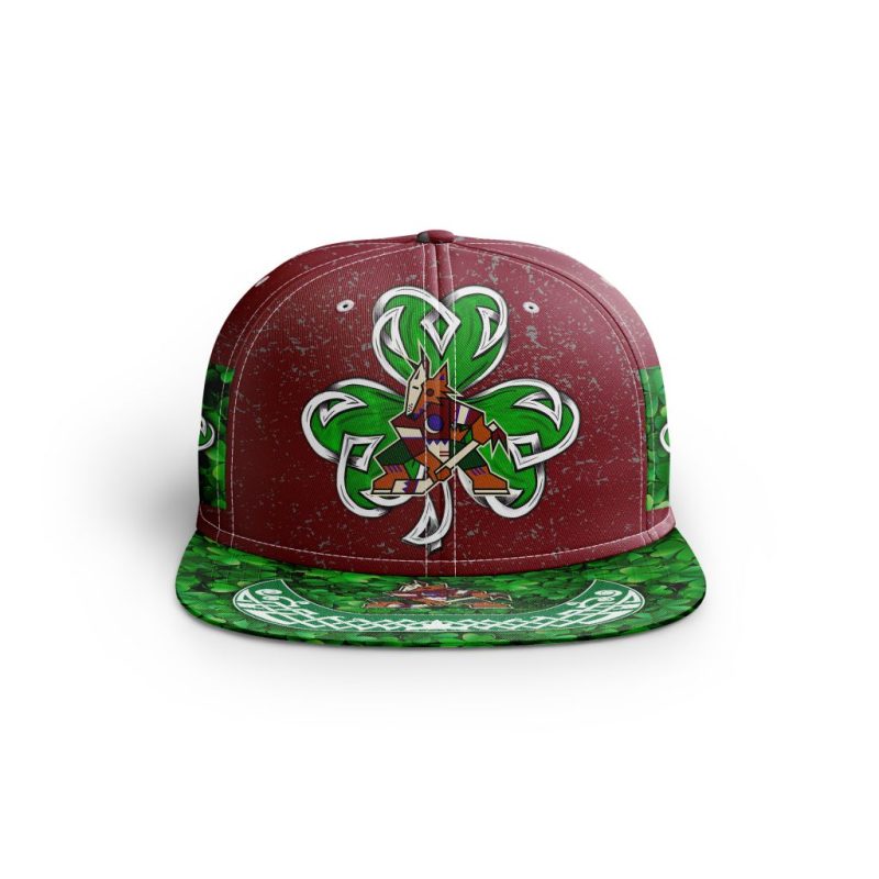 NHL Arizona Coyotes Special Snapback For St.Patrick's Day