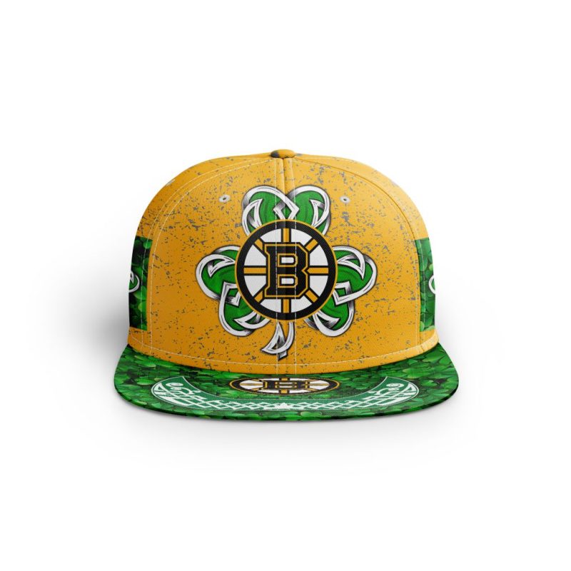 NHL Boston Bruins Special Snapback For St.Patrick's Day