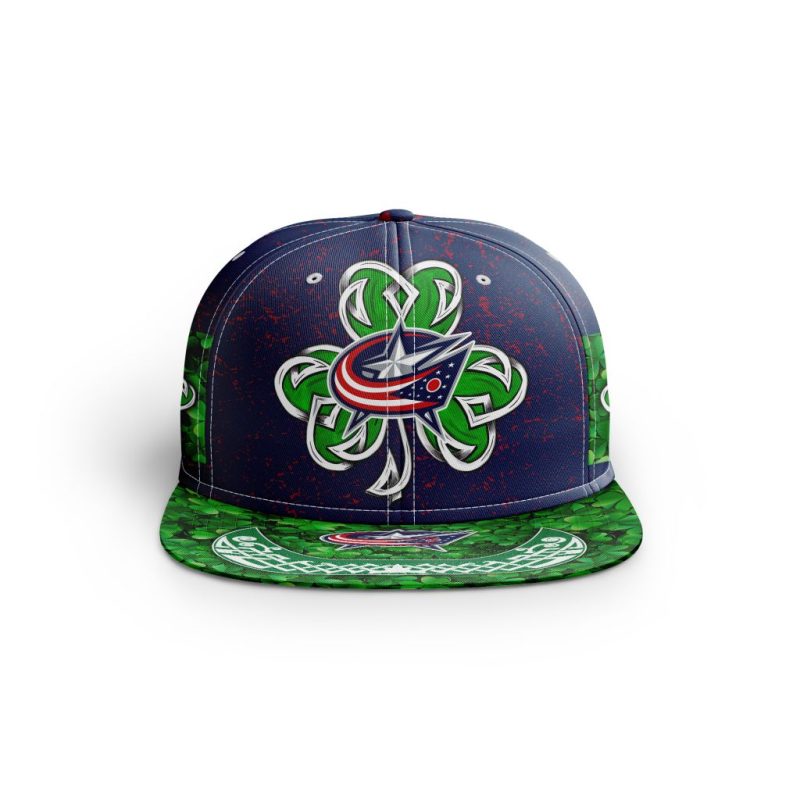 NHL Columbus Blue Jackets Special Snapback For St.Patrick's Day