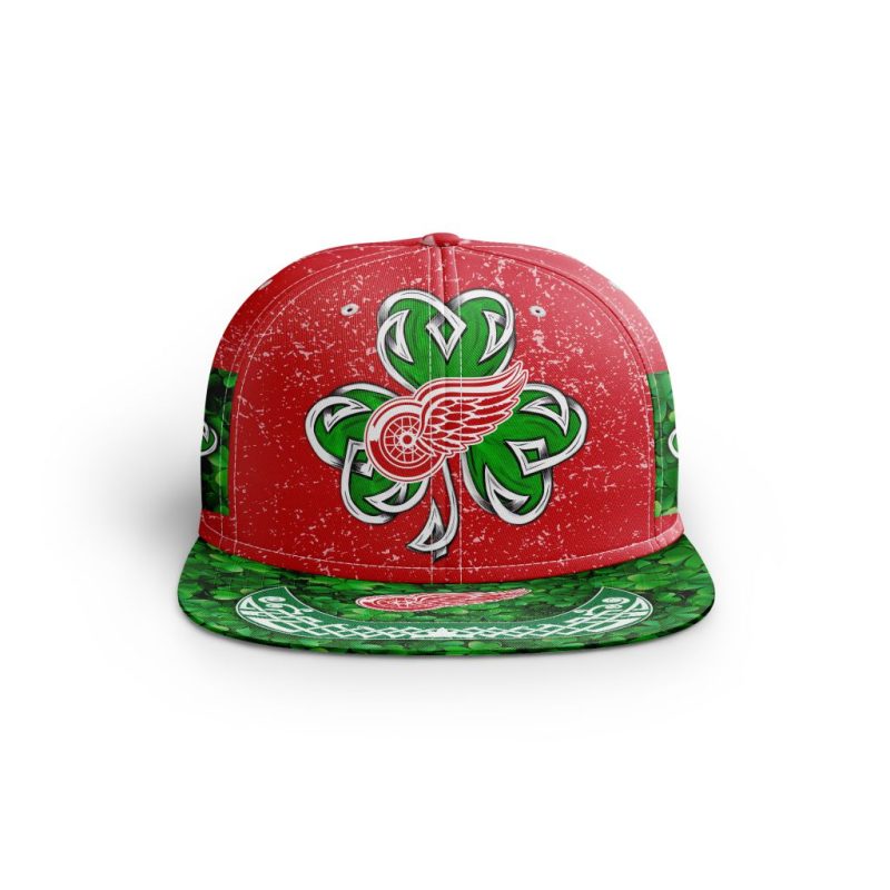 NHL Detroit Red Wings Special Snapback For St.Patrick's Day