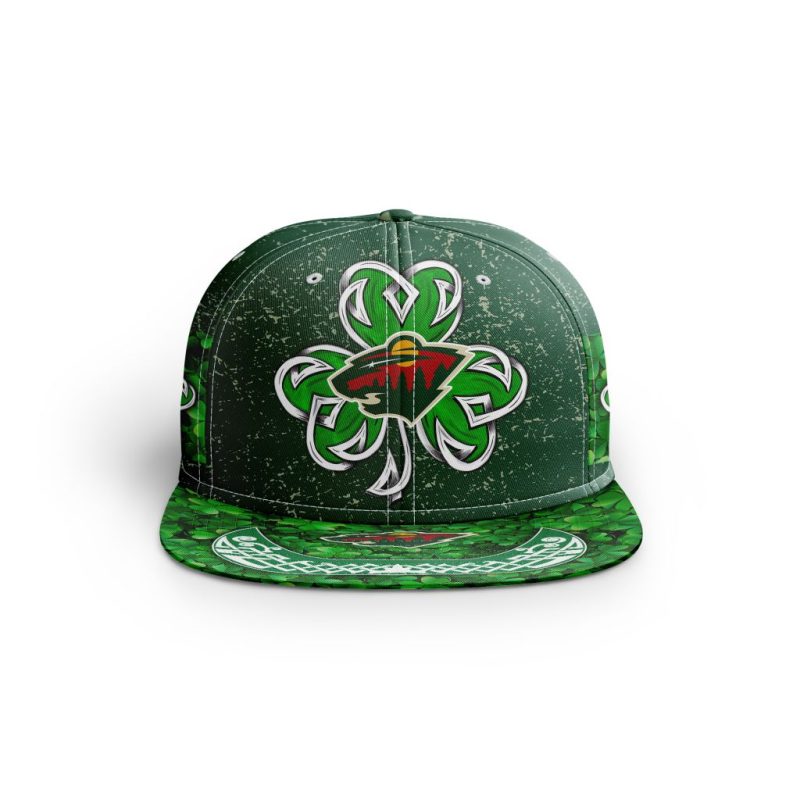 NHL Minnesota Wild Special Snapback For St.Patrick's Day