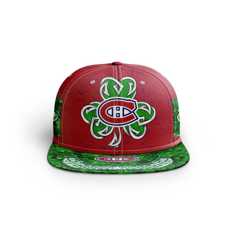 NHL Montreal Canadiens Special Snapback For St.Patrick's Day