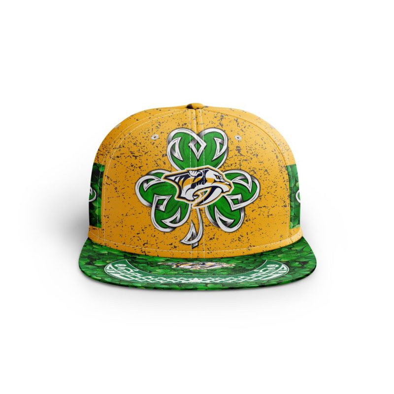 NHL Nashville Predators Special Snapback For St.Patrick's Day