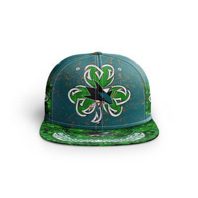 NHL San Jose Sharks Special Snapback For St.Patrick's Day