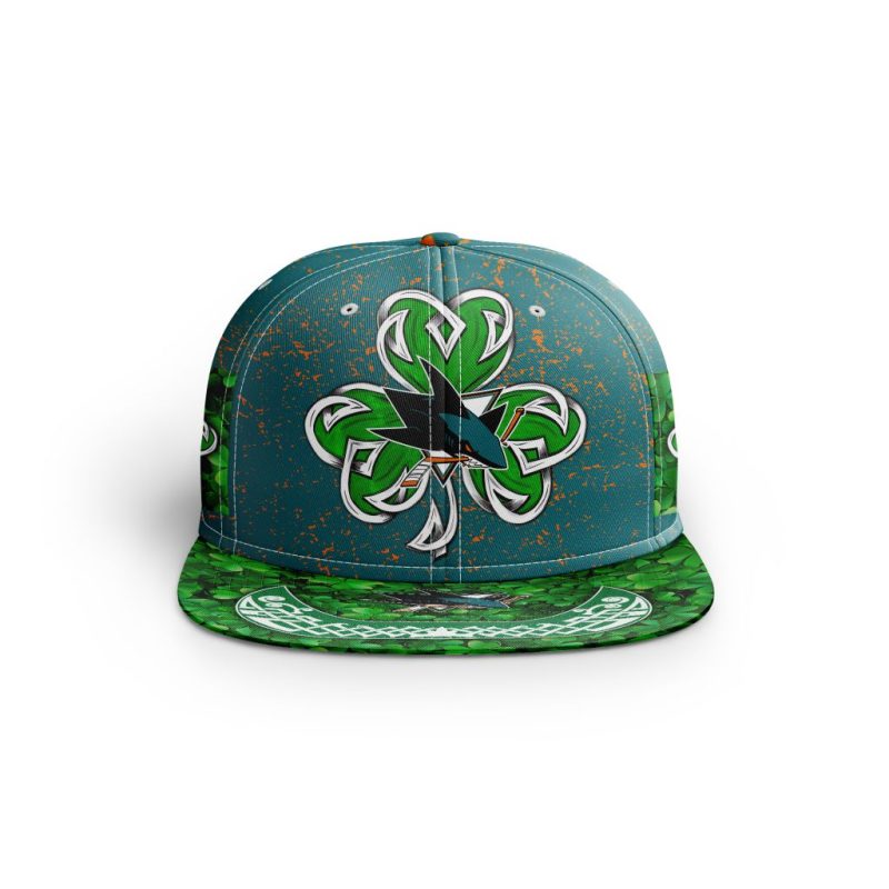NHL San Jose Sharks Special Snapback For St.Patrick's Day