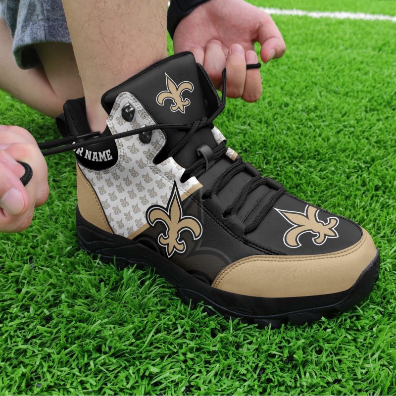 New Orleans Saints Hiking Shoes Waterproof Trekking Sneakers AHK1025