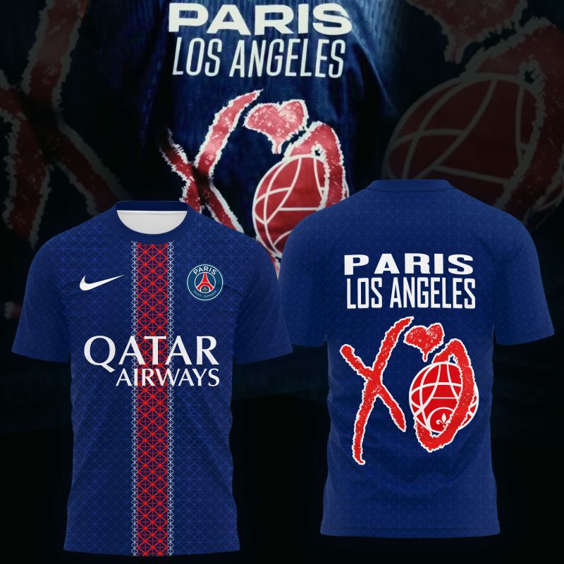 PSG x XO Los Angeles Unisex Performance T-Shirt CLO1007