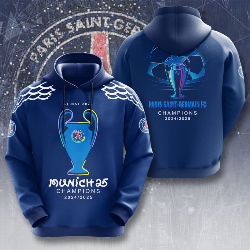 Paris Saint-Germain Champion 2025 Unisex Performance Hoodie GNS1707