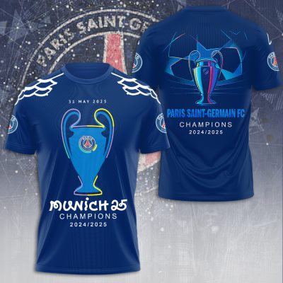 Paris Saint-Germain Performance Champion 2025 Unisex Performance T-Shirt GNS1401