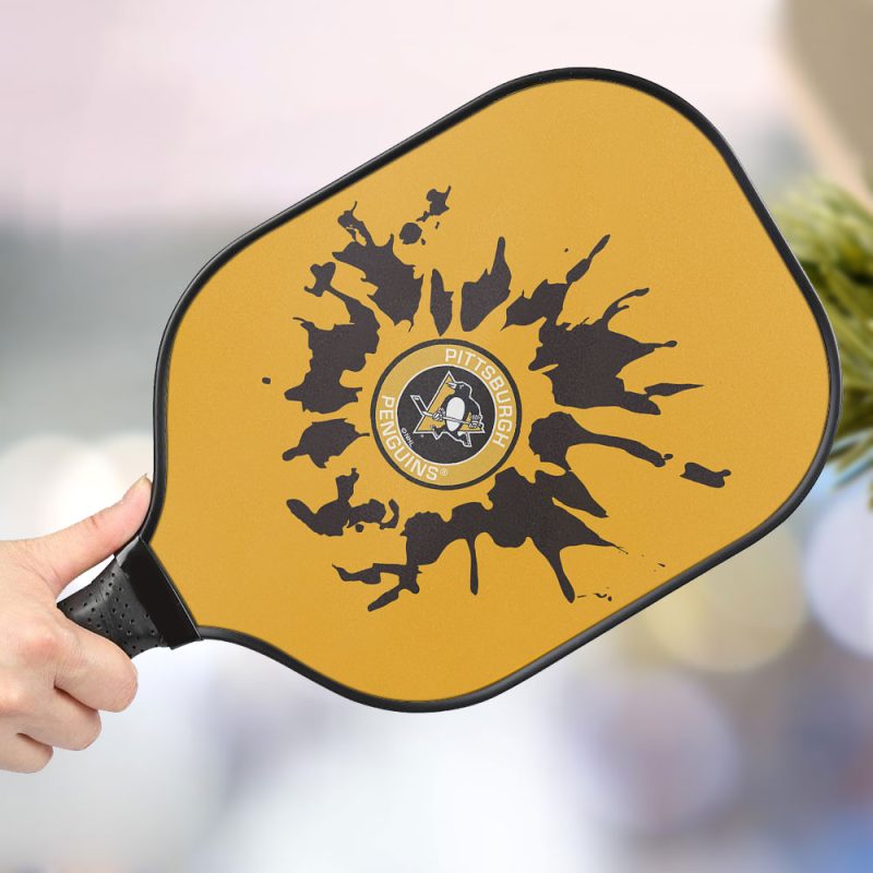 Pittsburgh Penguins Personalized Pickleball Paddle